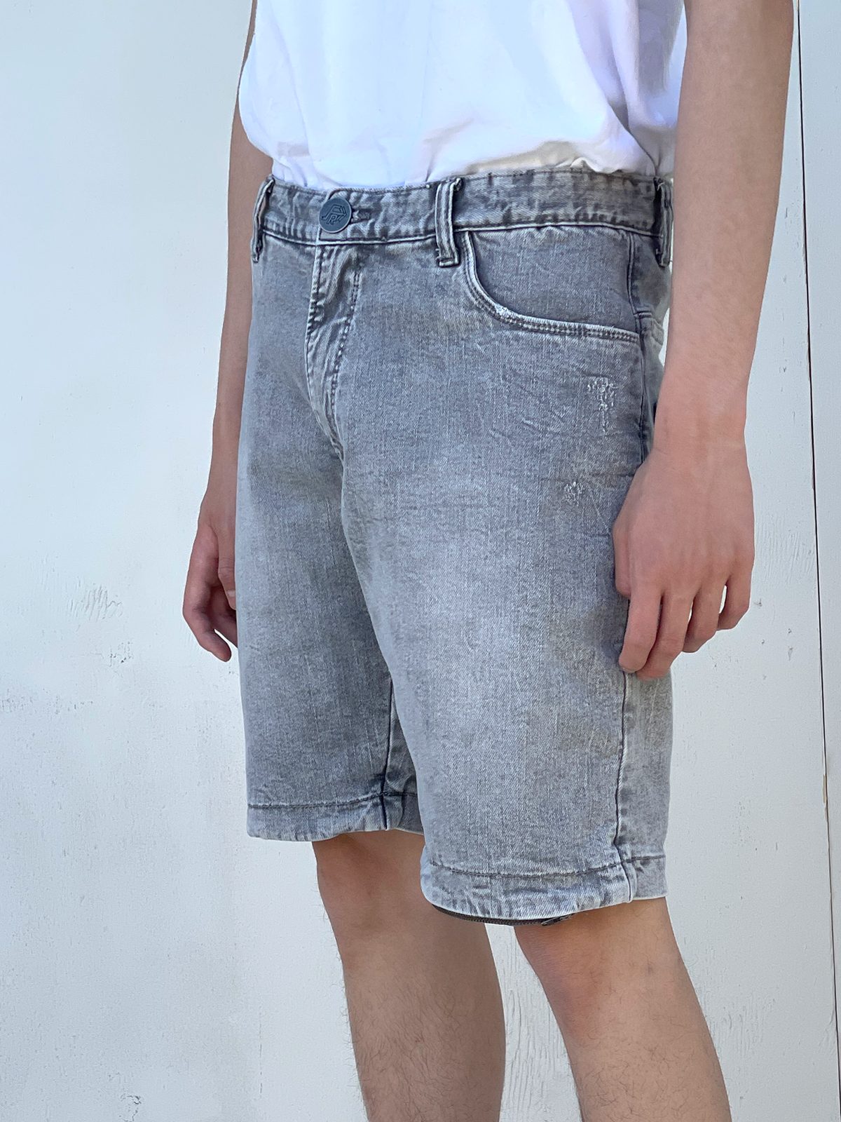 Vintage Men's Shorts - Grey - 35