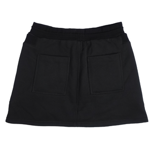 Women's Cozy Sweat Skirt in Black